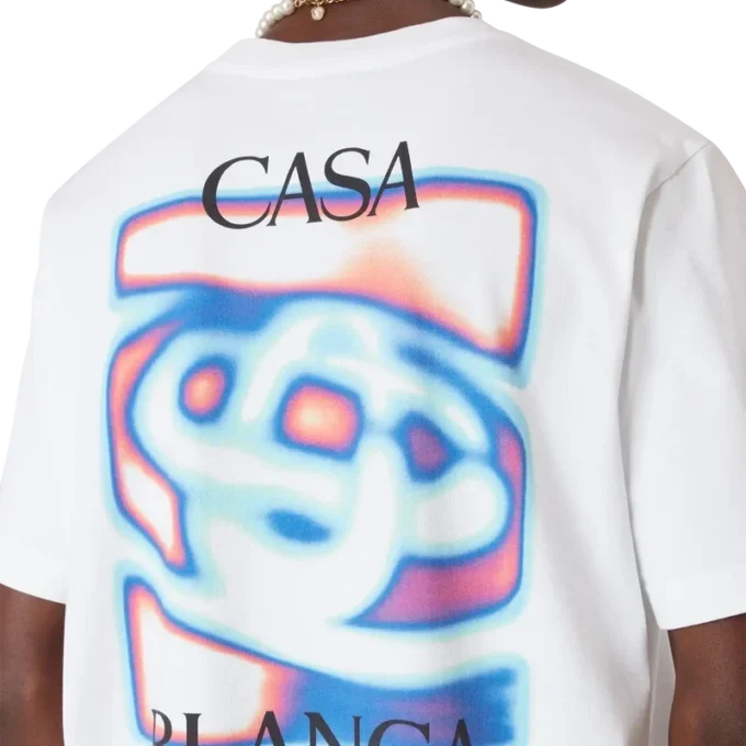 T-shirt de manga curta com logótipo Heat Map T-shirt de manga curta com logótipo Heat Map