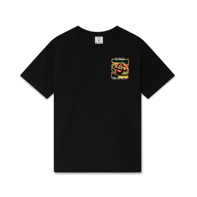 T-shirt de manga curta com logótipo Heat Map