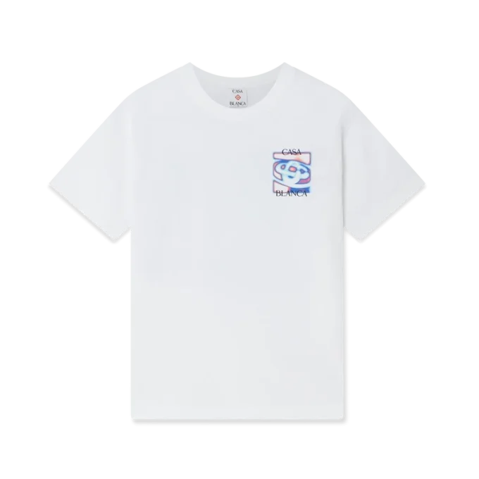 T-shirt de manga curta com logótipo Heat Map T-shirt de manga curta com logótipo Heat Map