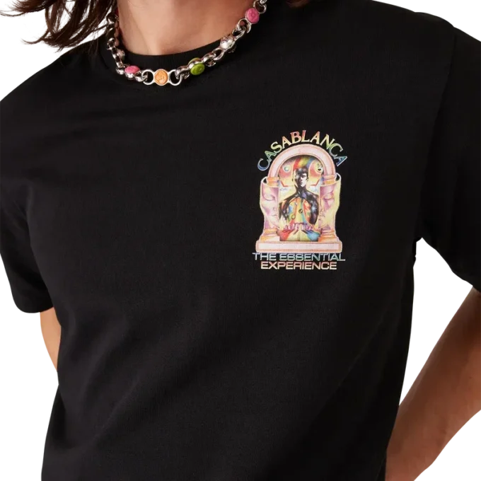 T-shirt de manga curta com logótipo L’arche da Essential Experience T-shirt de manga curta com logótipo L’arche da Essential Experience