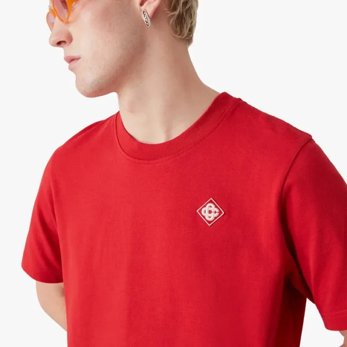 T-shirt de manga curta com logótipo Red Diamond