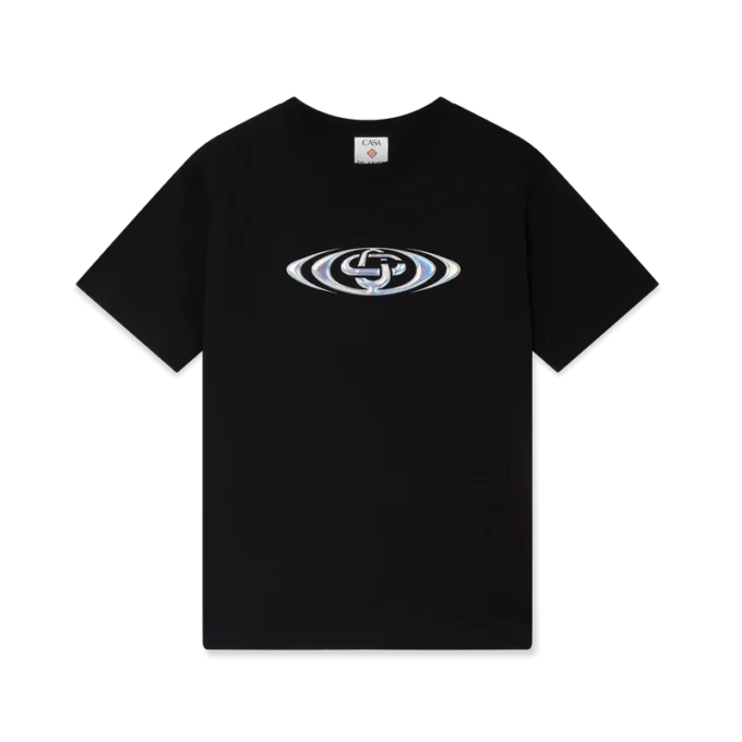 T-shirt de manga curta com logótipo Warped T-shirt de manga curta com logótipo Warped