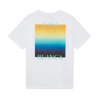 T-shirt de manga curta Gradient Square Calções