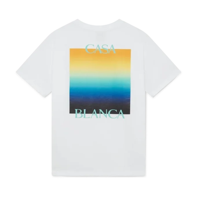 T-shirt de manga curta Gradient Square Calções T-shirt de manga curta Gradient Square Calções