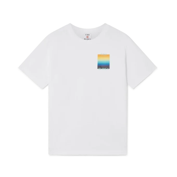 T-shirt de manga curta Gradient Square Calções T-shirt de manga curta Gradient Square Calções