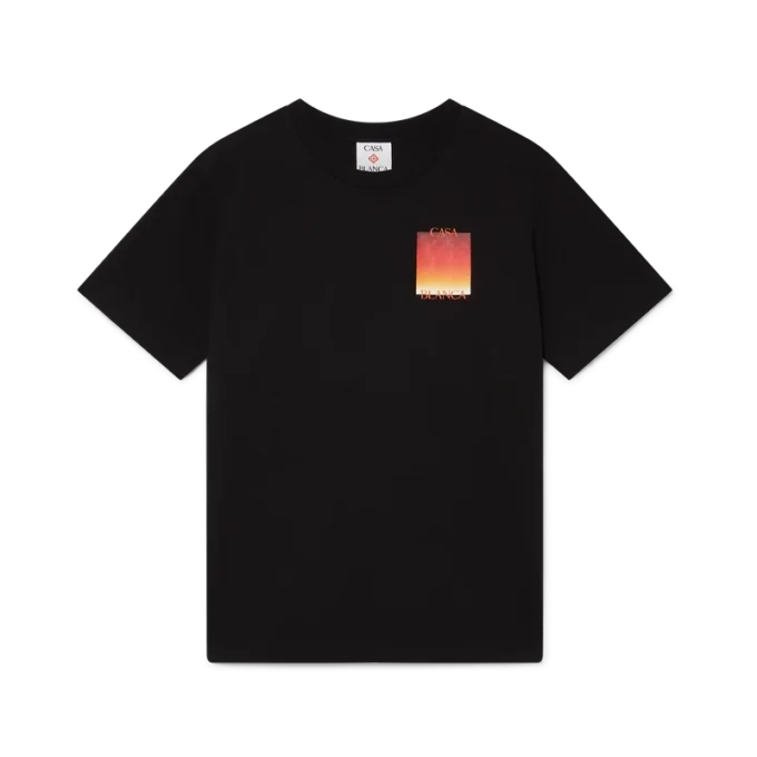 T-shirt de manga curta Gradient Square Calções T-shirt de manga curta Gradient Square Calções