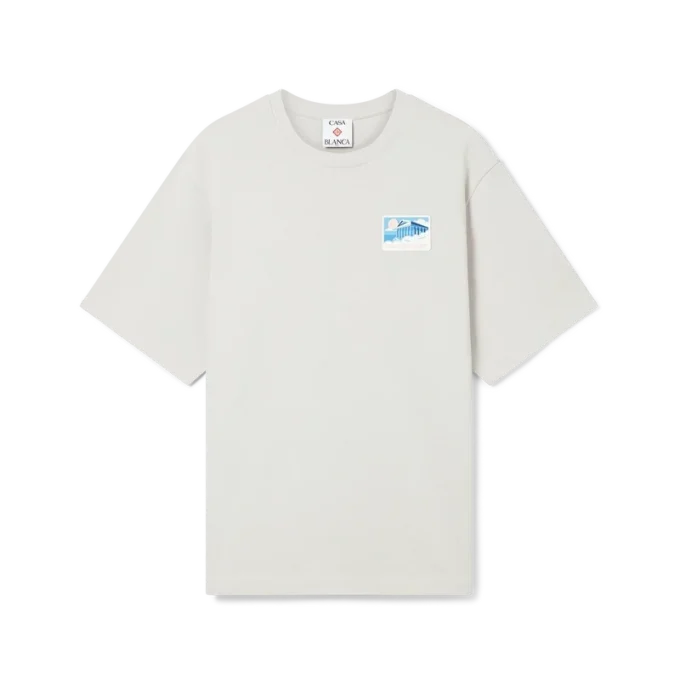 T-shirt de manga curta Greek Temple T-shirt de manga curta Greek Temple