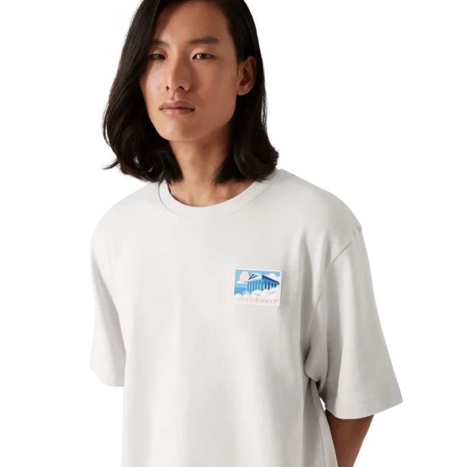 T-shirt de manga curta Greek Temple T-shirt de manga curta Greek Temple