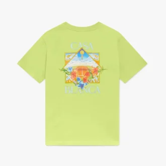 T-shirt de manga curta Lime Flower Court Icon Calções