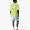 T-shirt de manga curta Lime Flower Court Icon Calções