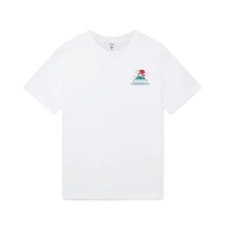 T-shirt de manga curta Montagne Ondulee
