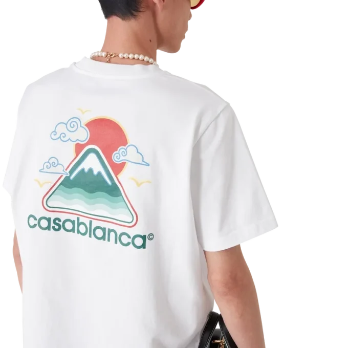 T-shirt de manga curta Montagne Ondulee T-shirt de manga curta Montagne Ondulee