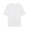 T-shirt de manga curta oversized com monograma em aplique T-shirt de manga curta oversized com monograma em aplique