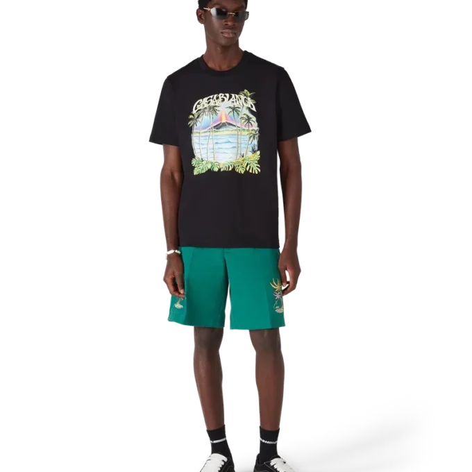 T-shirt de manga curta Volcano