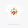 T-shirt de manga curta White Flower Court Icon