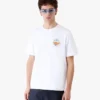 T-shirt de manga curta White Flower Court Icon