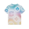 T-shirt justa de manga curta com logótipo Halftone