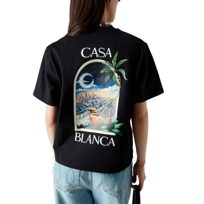 T-shirt La Nights | Casablanca Paris T-shirt La Nights | Casablanca Paris