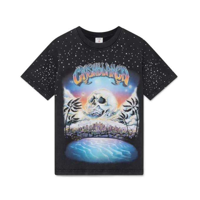 T-shirt La Pramonition com detalhes em cristal