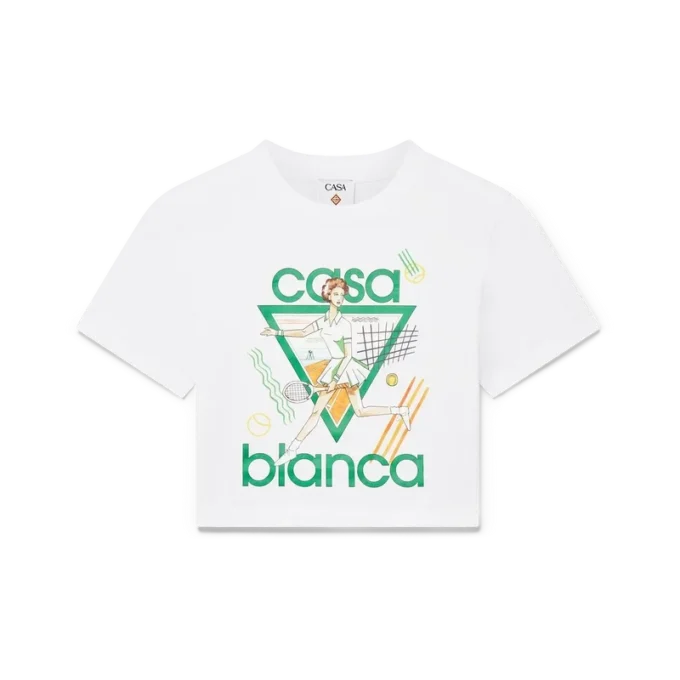 T-shirt Tennis Girl para Bebé