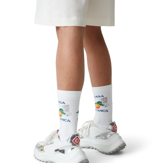 Ténis Atlantis Branco e Cromado para Homem Ténis Atlantis Branco e Cromado para Homem