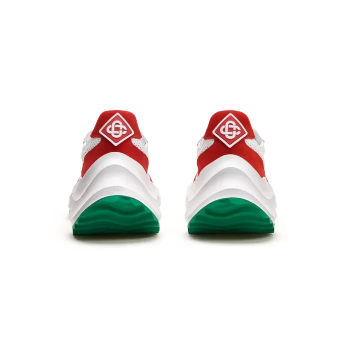 Ténis Atlantis Branco e Vermelho para Homem Ténis Atlantis Branco e Vermelho para Homem