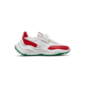 Ténis Atlantis Red Ostrich para homem