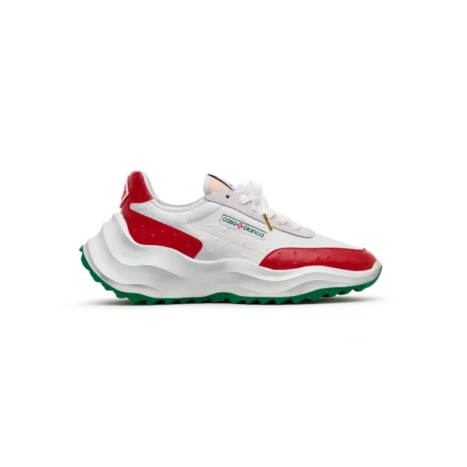 Ténis Atlantis Red Ostrich para homem