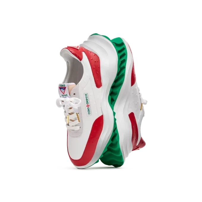 Ténis Atlantis Red Ostrich para homem