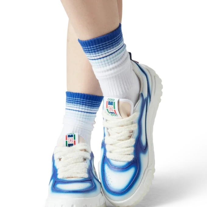 Ténis Court Blue Fade para mulher Ténis Court Blue Fade para mulher