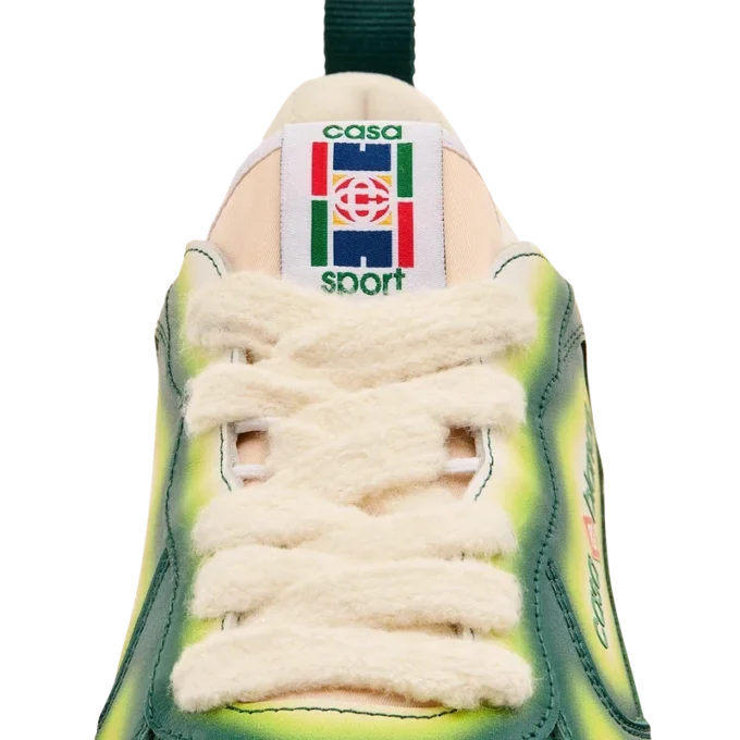 Ténis Court Green Fade para mulher