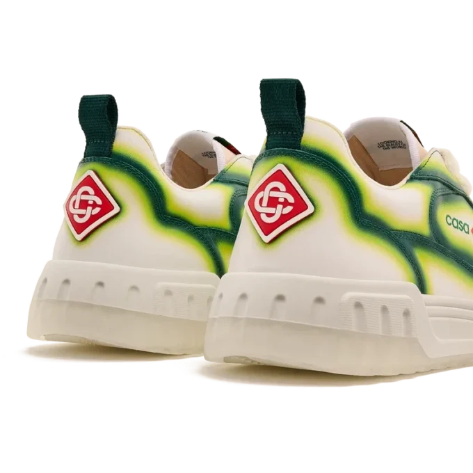 Ténis Court Green Fade para mulher