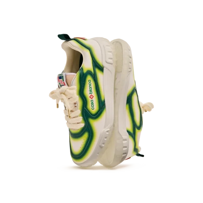 Ténis Court Green Fade para mulher