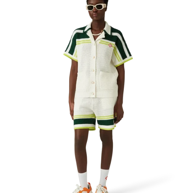 Ténis Court Laranja e Branco para Homem