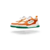 Ténis Court Laranja e Branco para Mulher