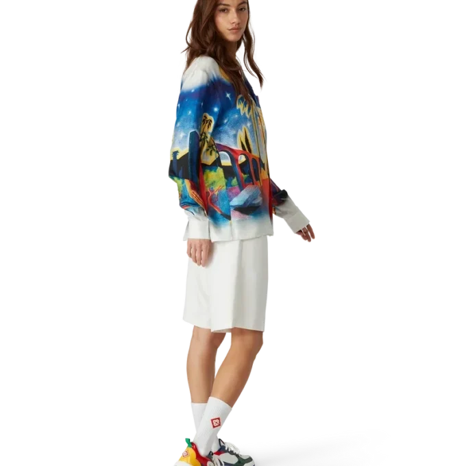 Ténis Court Multicoloridos para Mulher Ténis Court Multicoloridos para Mulher