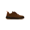 Ténis de ténis de camurça castanha para homem
