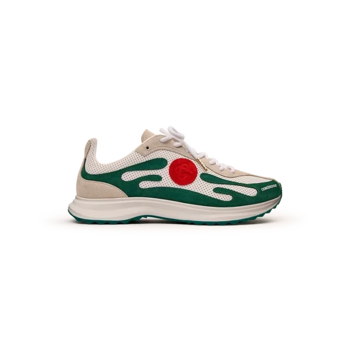 Ténis Stade Branco e Verde para Mulher