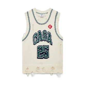 Top de basebol Intarsia