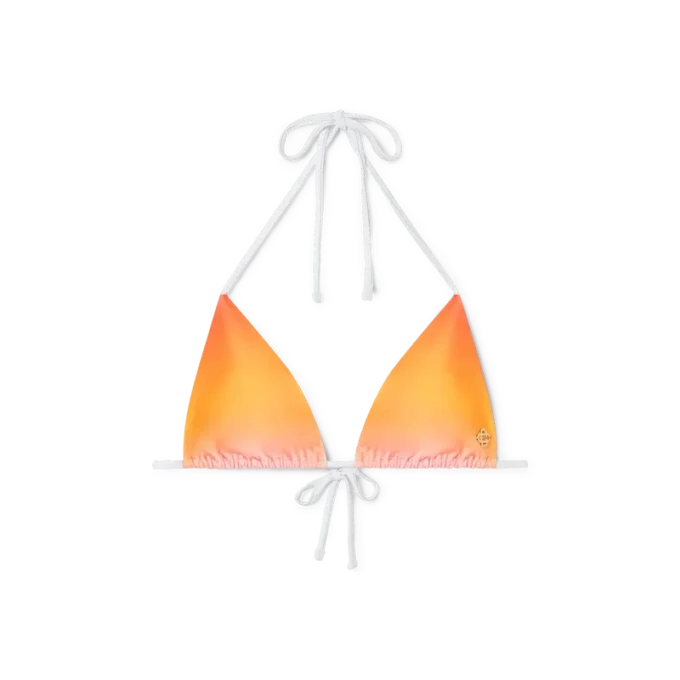 Top de biquíni com degradê