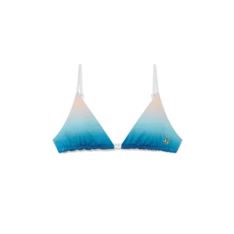 Top de biquíni com degradê