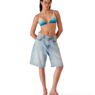 Top de biquíni com degradê