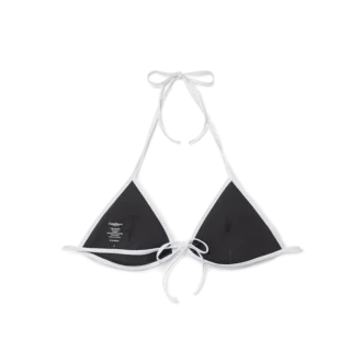 Top de biquíni texturado