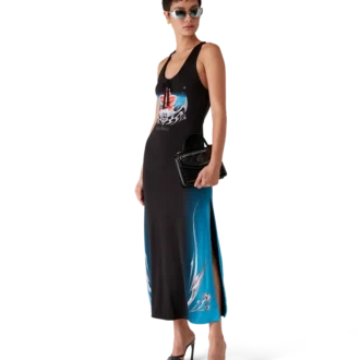 Vestido de jersey justo Blades