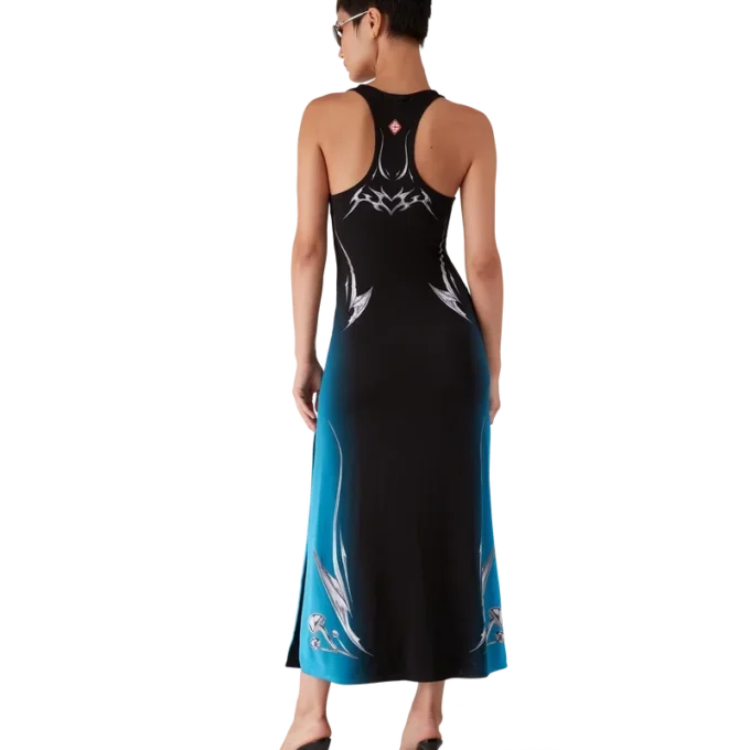 Vestido de jersey justo Blades