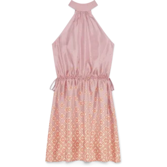 Vestido de seda Monogram Degrade