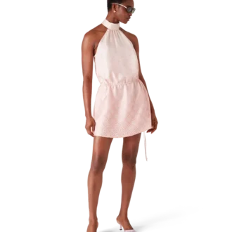 Vestido de seda Monogram Degrade