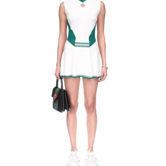 Vestido de ténis drapeado