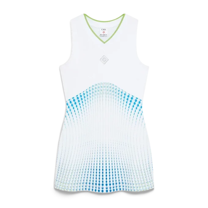 Vestido Racer com Estampado de Ténis